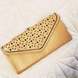 Vintage gold wallet